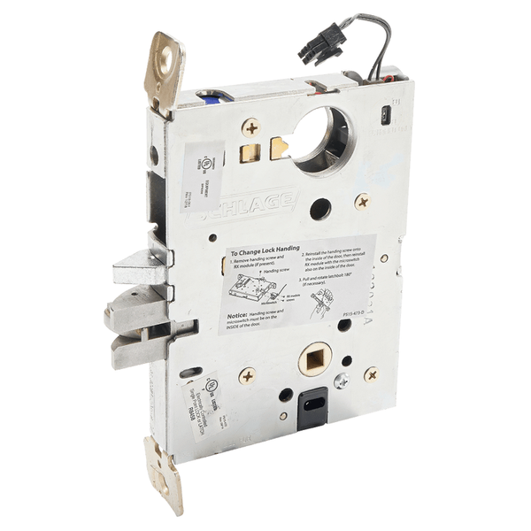 Schlage L283-347-EU Electrically Unlocked (Fail Secure) Lock Case, For Use With L9090/92/94 Series Mortise Lock, Field Reversible