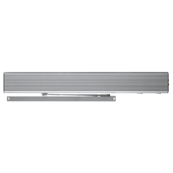 LCN 4631-STD-689-CS low energy surface mounted door operator, concealed switch, aluminum painted 689 finish