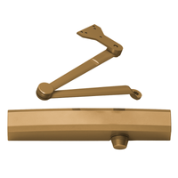 LCN 1450-HEDA-691 surface mounted door closer, medium bronze finish, extra duty hold open double lever arm