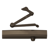 LCN 1450-HEDA-695 surface mounted door closer, dark bronze finish, extra duty hold open double lever arm