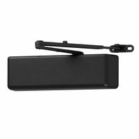 LCN 4041DEL-REG heavy-duty surface door closer, delayed action, regular arm, black 693 finish