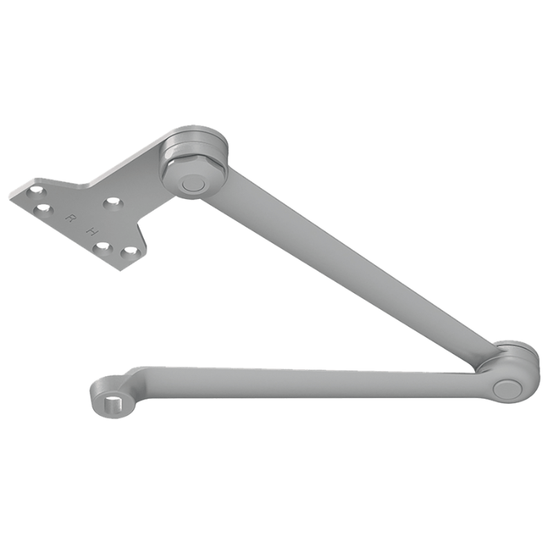 LCN 4110-3049EDA hold open extra duty closer arm, 689 aluminum finish, for 4110 Series surface closers