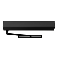 LCN 9531IQ-STD-COV-711 electromechanical swing door operator cover, dark bronze, with slide track arm