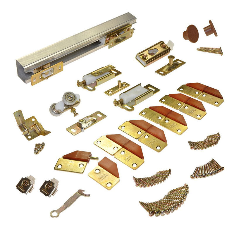 LE Johnson 100FD 72" [4] Door Bifold Track & Hardware