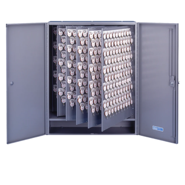 Lund 1807 Wall Model Key Cabinet, 1200 Standard Key Capacity-Deluxe Cabinet, Two Tag Key System