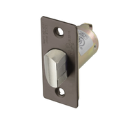Accentra Yale MCP238 plain latchbolt, square front, US10B oil-rubbed bronze, 2-3/8" backset, 1" front