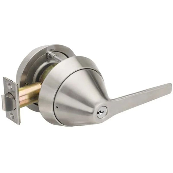 Marks USA 195SSFB/32D Anti-Ligature Lever Communicating Storeroom Lockset, Schlage "C" Keyway, Keyed Random, [2] Keys, US32D Satin Stainless Steel