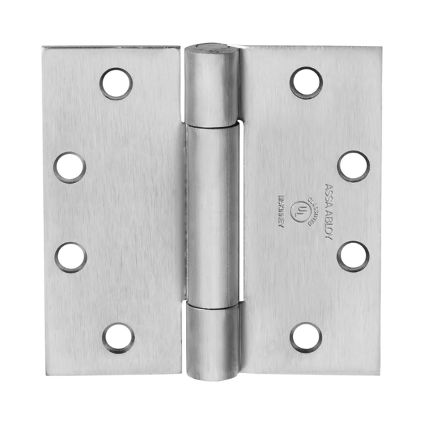 McKinney TA786-5x4-1/2-US26D Full Mortise Heavy Weight Concealed Bearing Hinge, 626 Satin Chrome Finish