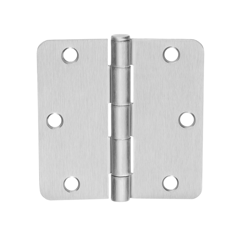 McKinney 1414-3-1/2x3-1/2-US26D Specialty Light Weight Plain Bearing Hinge, Five Knuckle, 626 Satin Chrome Finish