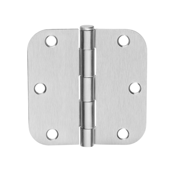 McKinney 1458-4x4-US26D Specialty Light Weight Plain Bearing Hinge, Five Knuckle, 626 Satin Chrome Finish