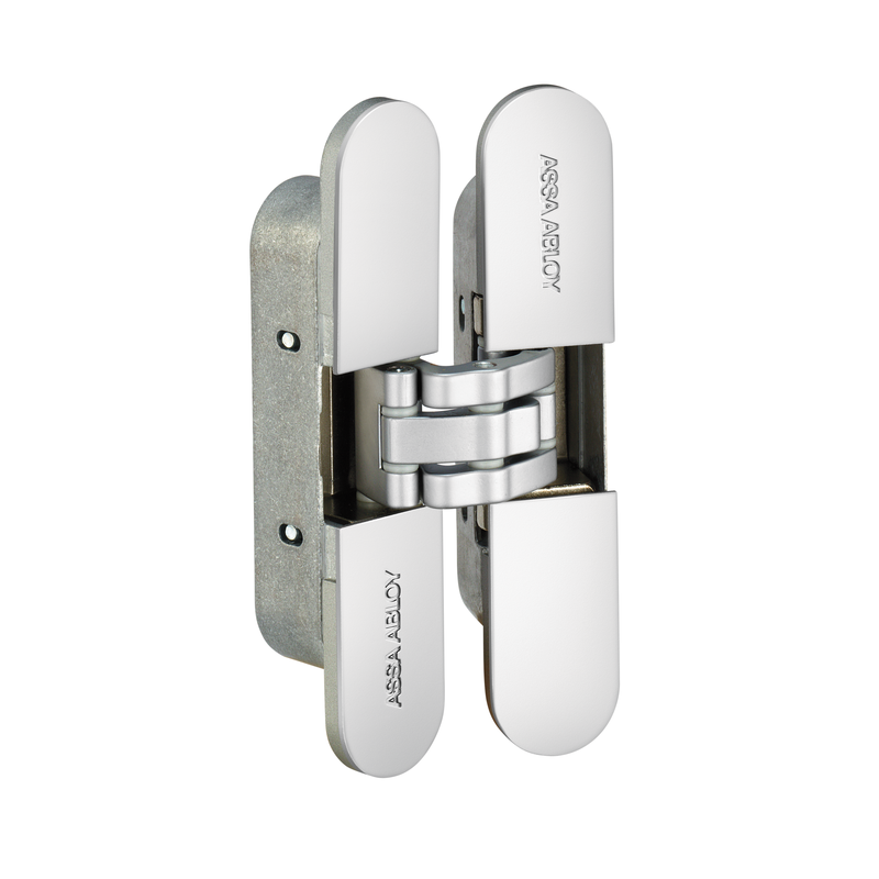 McKinney MK4001A Concealed Hinge, Snap On Cover, For Wood Or Hollow Metal, Non Handed