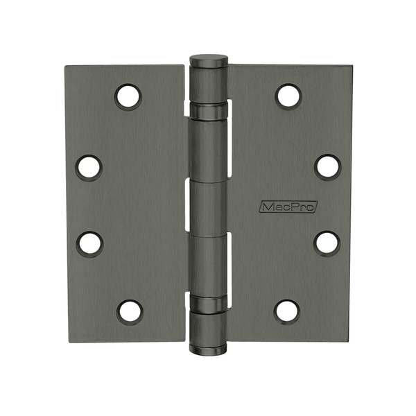 McKinney MP79-4-1/2x4-1/2-USP-NRP Full Mortise MacPro Heavy Weight Plain Bearing Hinge, Non Removable Pin, Primed for Painting Finish