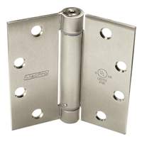 McKinney MPS60 4-1/2" full mortise MacPro five knuckle ball bearing hinge, US15 satin nickel, UL listed