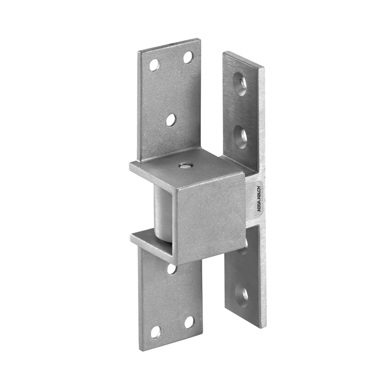 McKinney PH-4-US26D Full Mortise Pocket Pivot Hinge, 4 Inch, Fire Rated, Non Handed, 626 Satin Chrome Finish