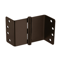 McKinney T2895-3-1/2-1/4RC Full Mortise Swing Clear Standard Weight Plain Bearing Hinge, Five Knuckle - US10BE-613E Dark Oxidized Bronze