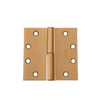 McKinney TA2731-4-1/2x4-1/2 Full Mortise Standard Weight Concealed Bearing Hinge, Two Knuckle - US10-612 Satin Bronze - LH Left Hand