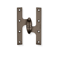 McKinney TA3383-6 Olive Knuckle Hinge Standard Weight, Two Knuckle - US10B-613 Oil Rubbed Bronze - LH Left Hand