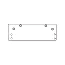 Norton 1688C-689 Door Closer Mounting Plates Drop Plate, 1600 Series, Aluminum