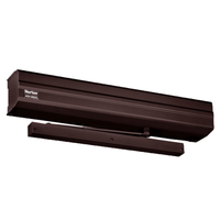 Norton 5740-690 surface mounted electrohydraulic door operator, dark bronze low energy unit with arm