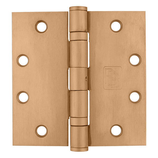 PBB BB81 4-1/2" x 4-1/2" US10 Ball Bearing Hinge 5-Knuckle Full Mortise Standard Weight