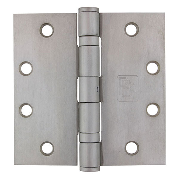 PBB BB81 4-1/2" x 4-1/2" US26D Ball Bearing Hinge 5-Knuckle Full Mortise Standard Weight