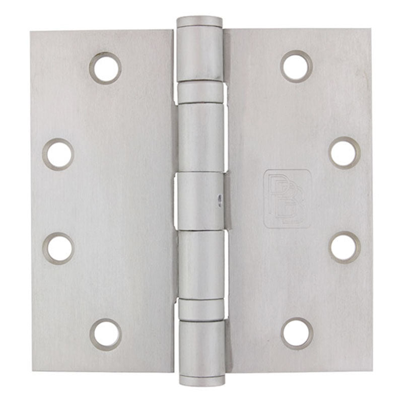 PBB BB81 4-1/2" x 4-1/2" US26 Ball Bearing Hinge 5-Knuckle Full Mortise Standard Weight