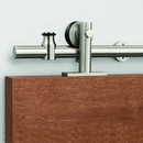 Pemko W80D-6 Black Powder Coated Stainless Steel Sliding Wood Door Track System