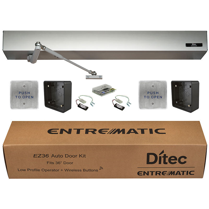 Record USA W9-200 EZ36 Low Energy Door Operator Kit: HA8-LP Operator,
