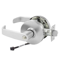 Sargent RX-10XG04-LL US26D satin chrome storeroom cylindrical lock, Request to Exit, LA keyway, keyed