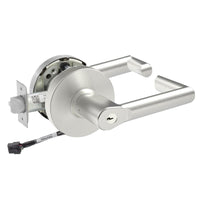 Sargent RX-10XG04-LMW US26D satin chrome storeroom cylindrical lock, LMW lever, request to exit, keyed