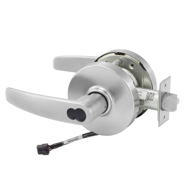 Sargent 60-RX-10XG04-LB US26D satin chrome storeroom cylindrical lever lock with request-to-exit and LFIC core