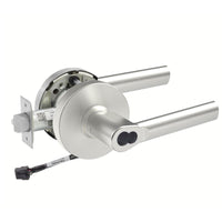 Sargent 60-RX-10XG04-LMB US26D satin chrome storeroom cylindrical lock, request to exit, LFIC keyway, LMB lever