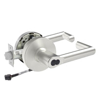 Sargent 60-RX-10XG04-LMW US26D satin chrome storeroom cylindrical lock with Request to Exit, LFIC keyway, and lever