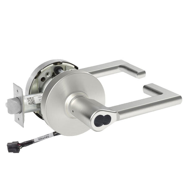Sargent 60-RX-10XG04-LND US26D satin chrome storeroom cylindrical lock, LND lever, request to exit, IC core