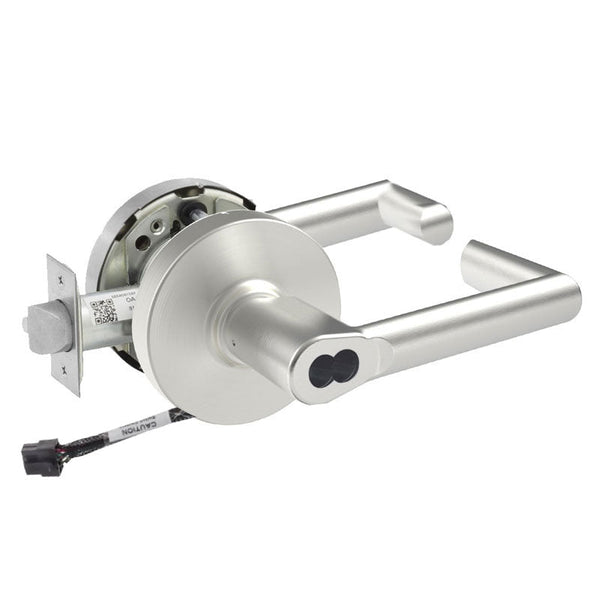 Sargent 70-RX-10XG04-LMW US26D satin chrome storeroom cylindrical lock, request to exit, LMW lever, less core
