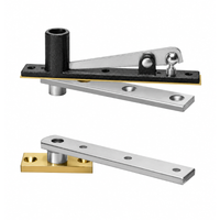 Rixson 128-3/4 Center Hung Pivot Top And Bottom Set, For Doors Weighing Up To 250 LBS, Non Handed