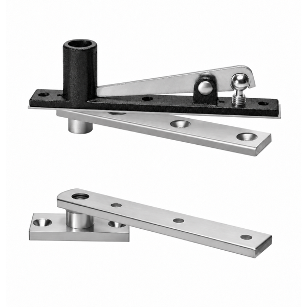Rixson 128-3/4 Center Hung Pivot Top And Bottom Set, For Doors Up To 250 LBS, Non Handed (128-34-626)