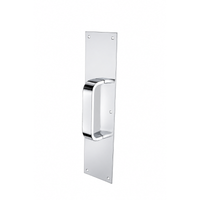 Rockwood 123 X 70B Pull Plate, 8" CTC Pull On 3 1/2" x 15" Plate