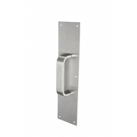 Rockwood 123 X 70B Pull Plate, 8" CTC Pull On 3 1/2" x 15" Plate