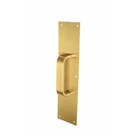 Rockwood 123 X 70B Pull Plate, 8" CTC Pull On 3 1/2" x 15" Plate