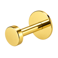 Rockwood RM802 Coat Hook, 1 1/4" x 2 3/4" Projection
