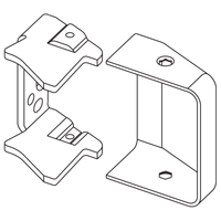 Sargent 565 3 Standard Metal End Cap Kit for 80 Series Devices