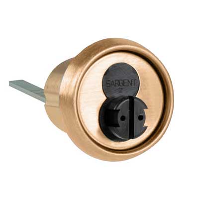 Sargent 6034 LFIC Rim Cylinder Housing, Large Format Sargent 6034 LFIC Rim Cylinder Housing, Large Format