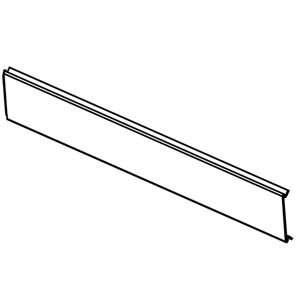 Sargent 68-0549 10B Mounting Rail Insert for 80 Series Vertical Rod Exit Devices