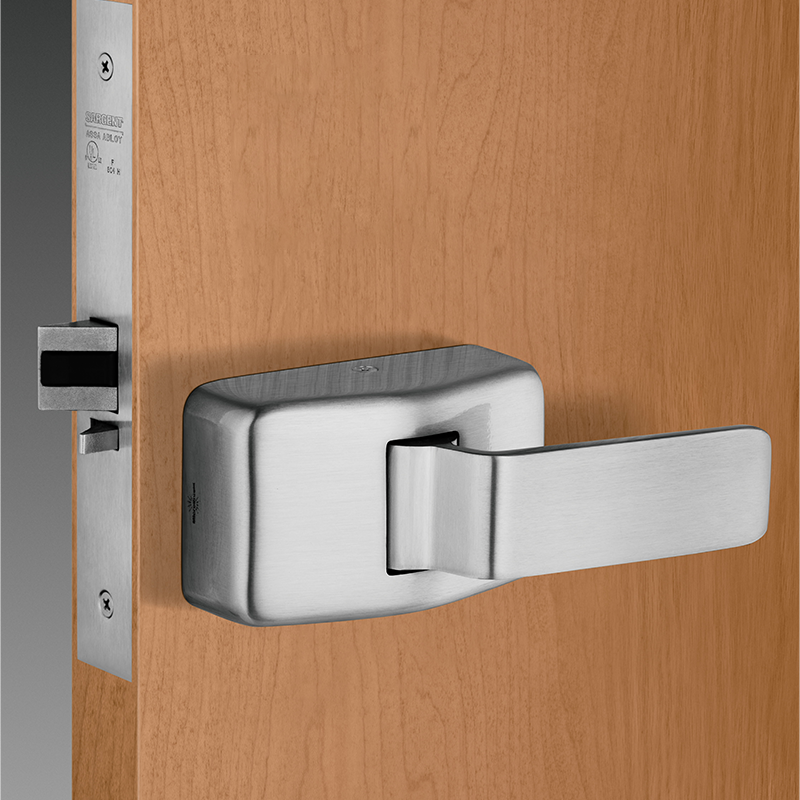 Sargent 7815-PT-US32D Passage or Closet Function Mortise Lock, Push/Pu