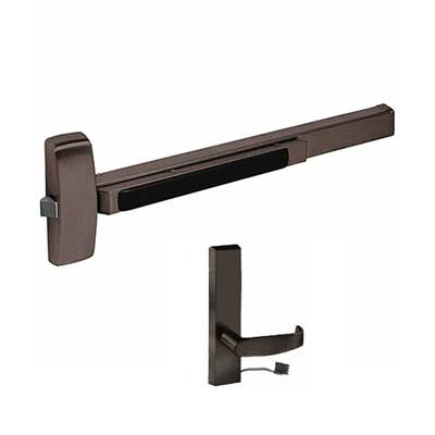 Sargent 12-8874-G-ETL-24V Fire Rated Rim Exit Device, Electrified ETL Trim, 24V, Fail Secure, 43"-48" Bar