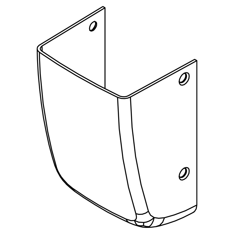 Sargent 97-0392 4 Top cover Surface Vertical Rod Exit Devices