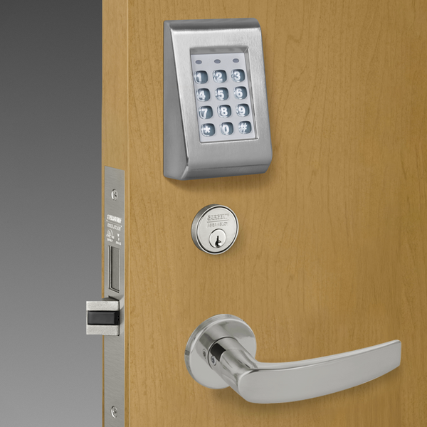 Sargent KP-8278-LNB Keypad Mortise Lock Entry Key Override No Deadbolt Less Cylinder