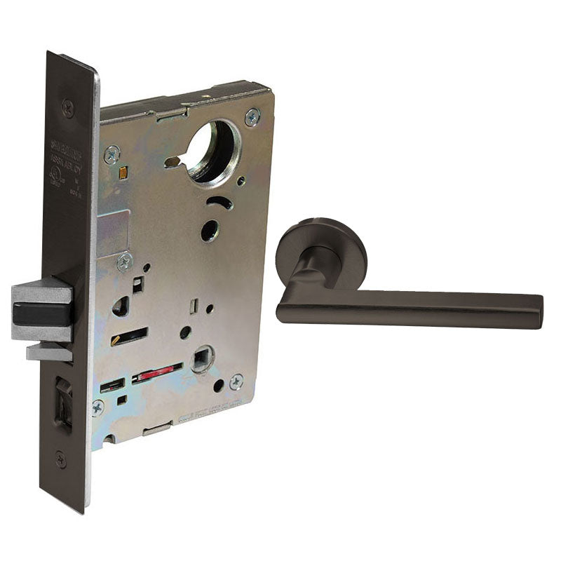Sargent 8265-LNMD-US10B Privacy Bedroom or Bath Mortise Lock