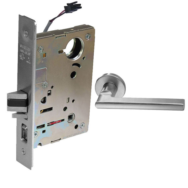 Sargent RX-LC-8204-12V-LNMD-US32D Storeroom 12V Electrified Mortise Lock